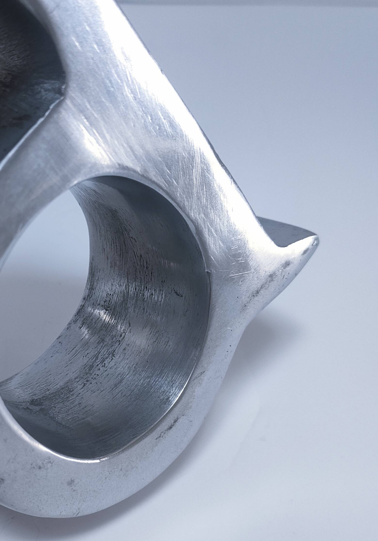 Paire de serre-livres "A" et "Z" en fonte d'aluminium