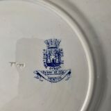 11 Gien porcelain plates