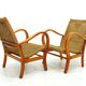 Chaises en corde vintage, 1970