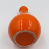 Vase céramique orange Italy