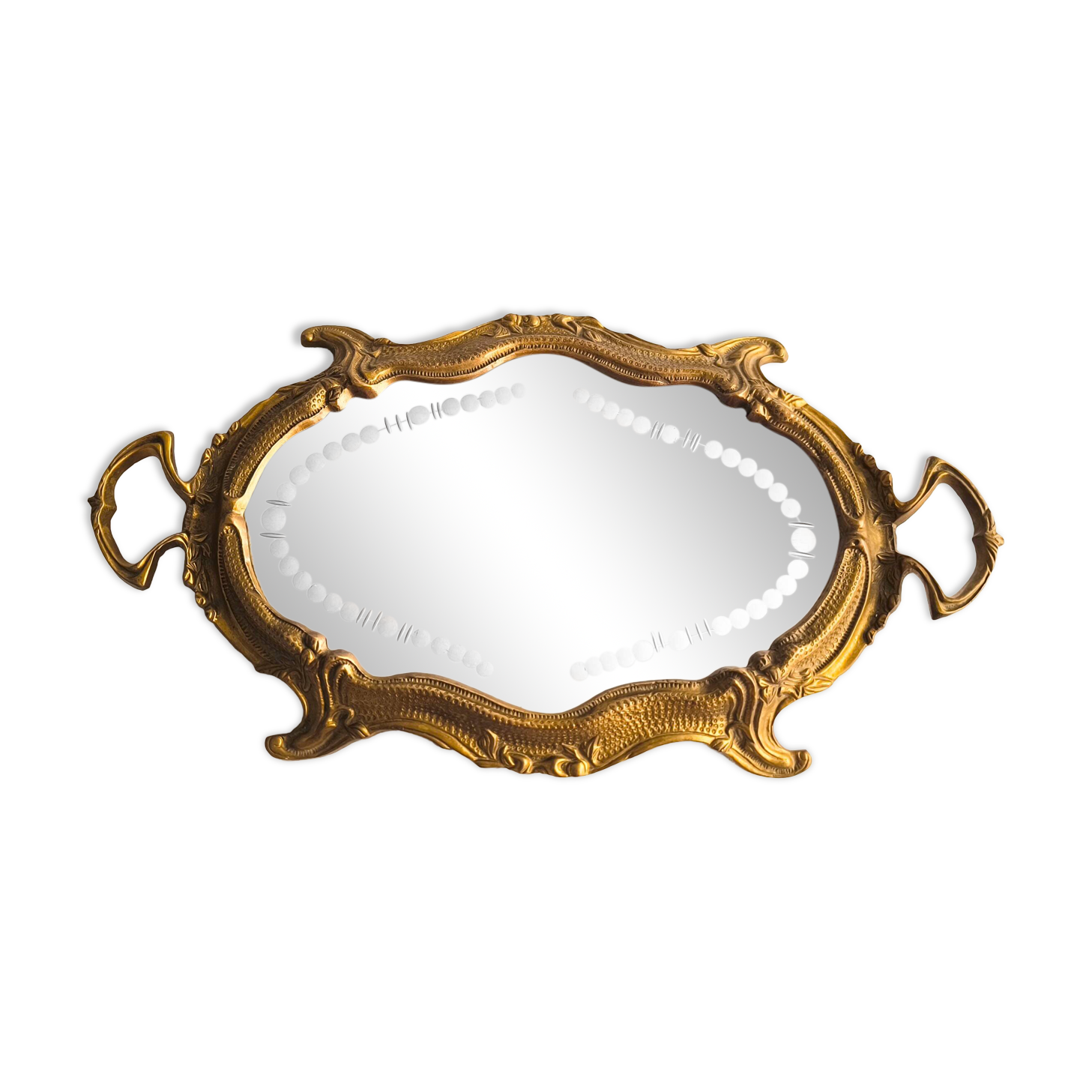 French bronze tray in Louis XV style