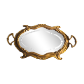 Bandeja francesa de bronce estilo Louis XV