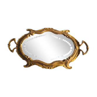French bronze tray in Louis XV style