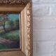 Oil on canvas country landscape