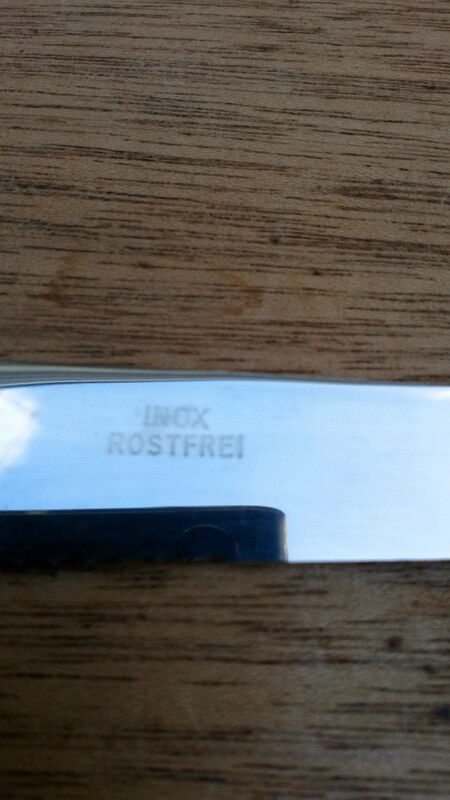 12 vintage Rostfrei table knives