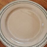 Plates in iron earth Gien