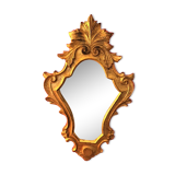 Miroir ancien bois doré 42 cm x 25 cm