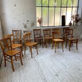 Set 11 Baumann bistro chairs