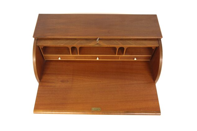 Secrétaire scandinave en noyer, Suède, 1960