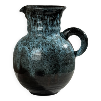 Ceramic jug by the Accolay potters, 1960