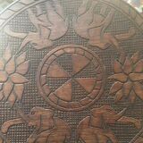 African table wooden tripod foot