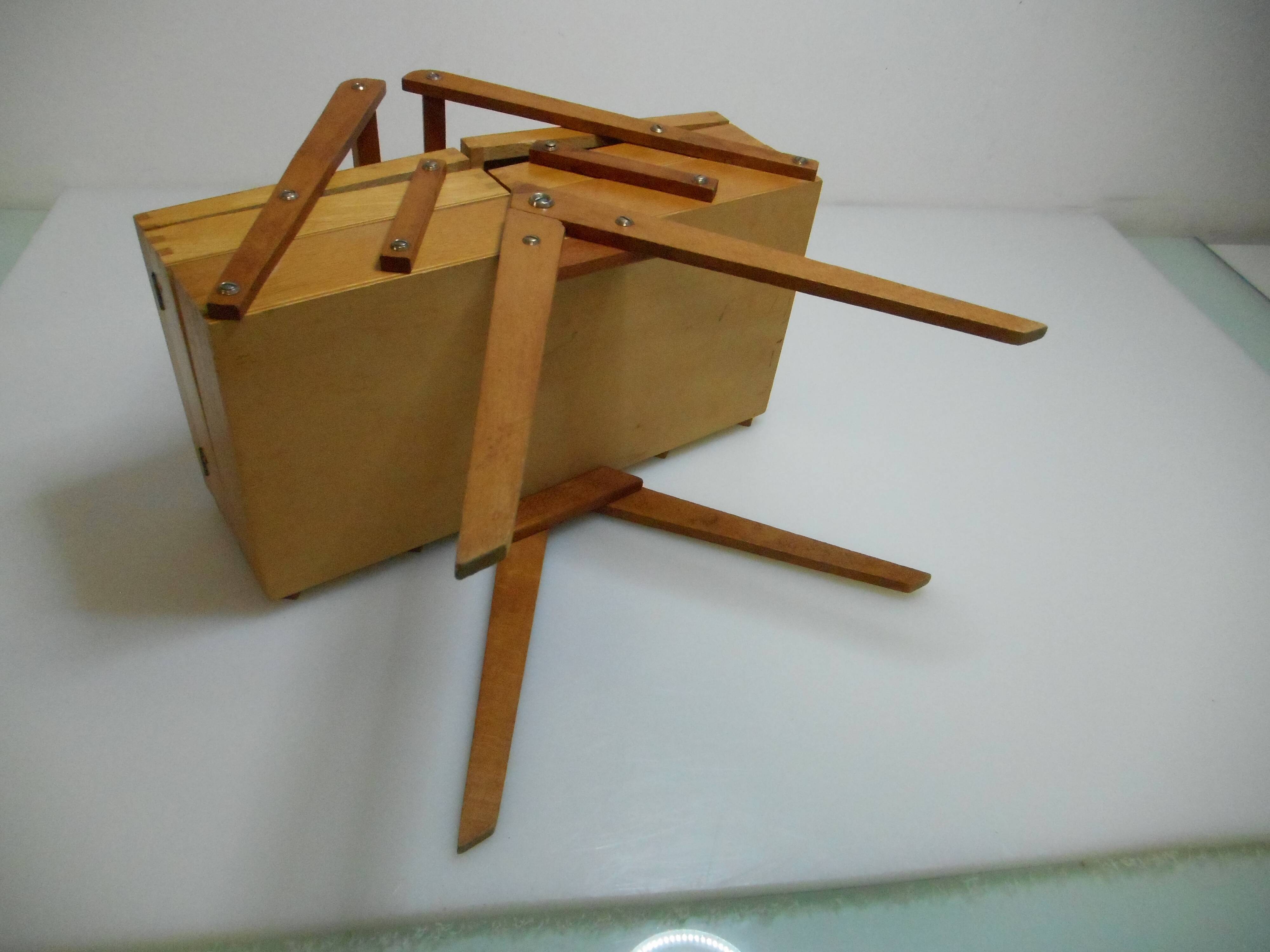 Vintage compass foot worker