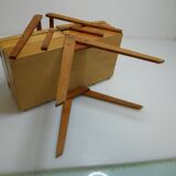 Vintage compass foot worker