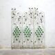 Antique art deco wrought iron screen
