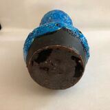 Vintage Seafoam Blue Artisan Vase