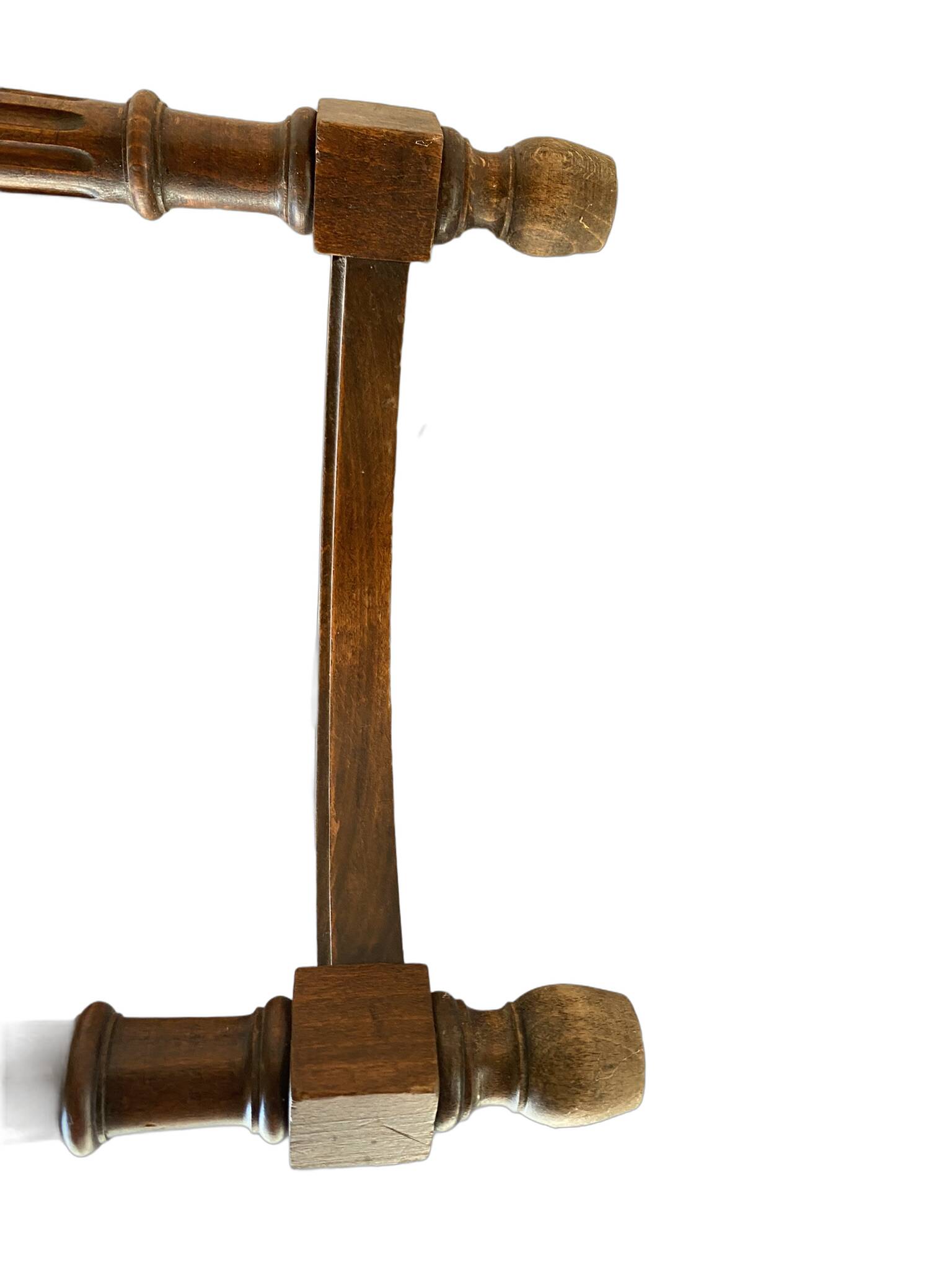 Louis XVI style 2-seater caned piano bench