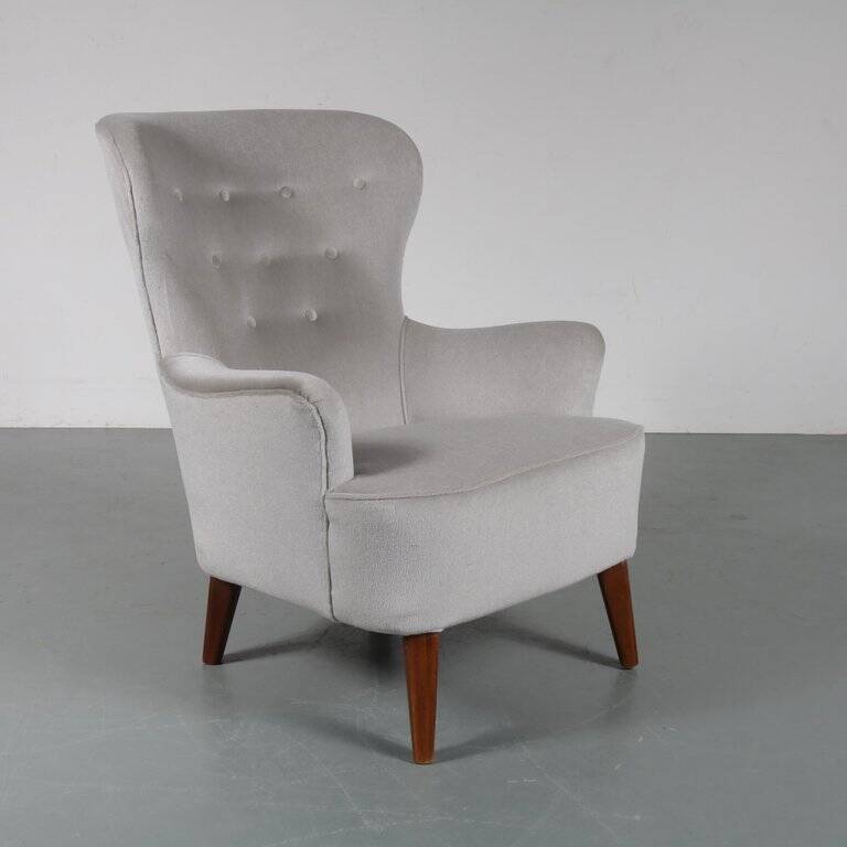 1950s Pair of Theo Ruth Lounge Chairs for Artifort, the Netherlands