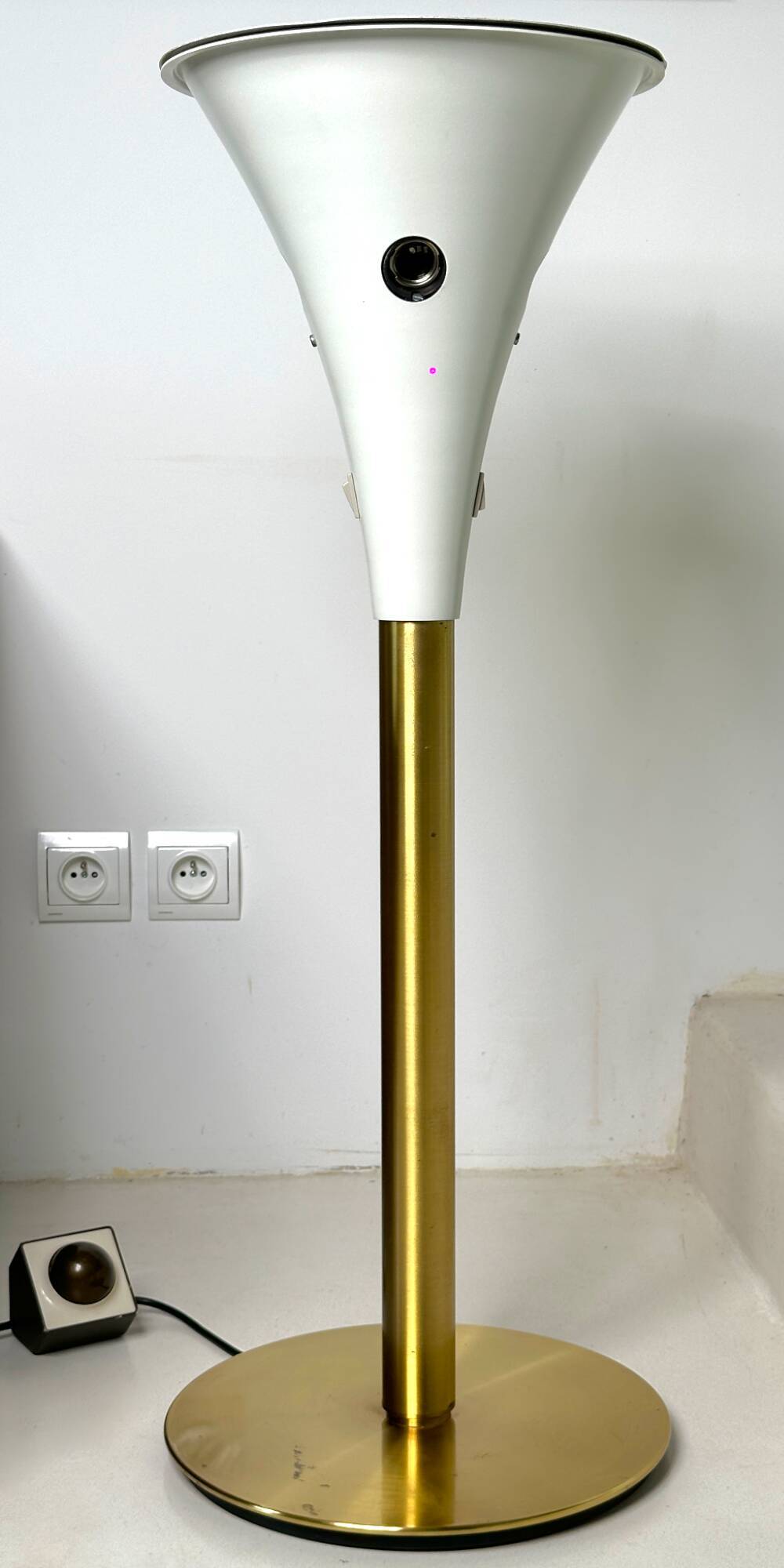 Tulip Floor Lamp Staff Leuchten Metal / Gilded - Brass 1960s/70s