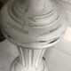 Wooden baluster lamp