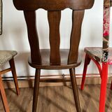 Set of 4 mismatched chairs