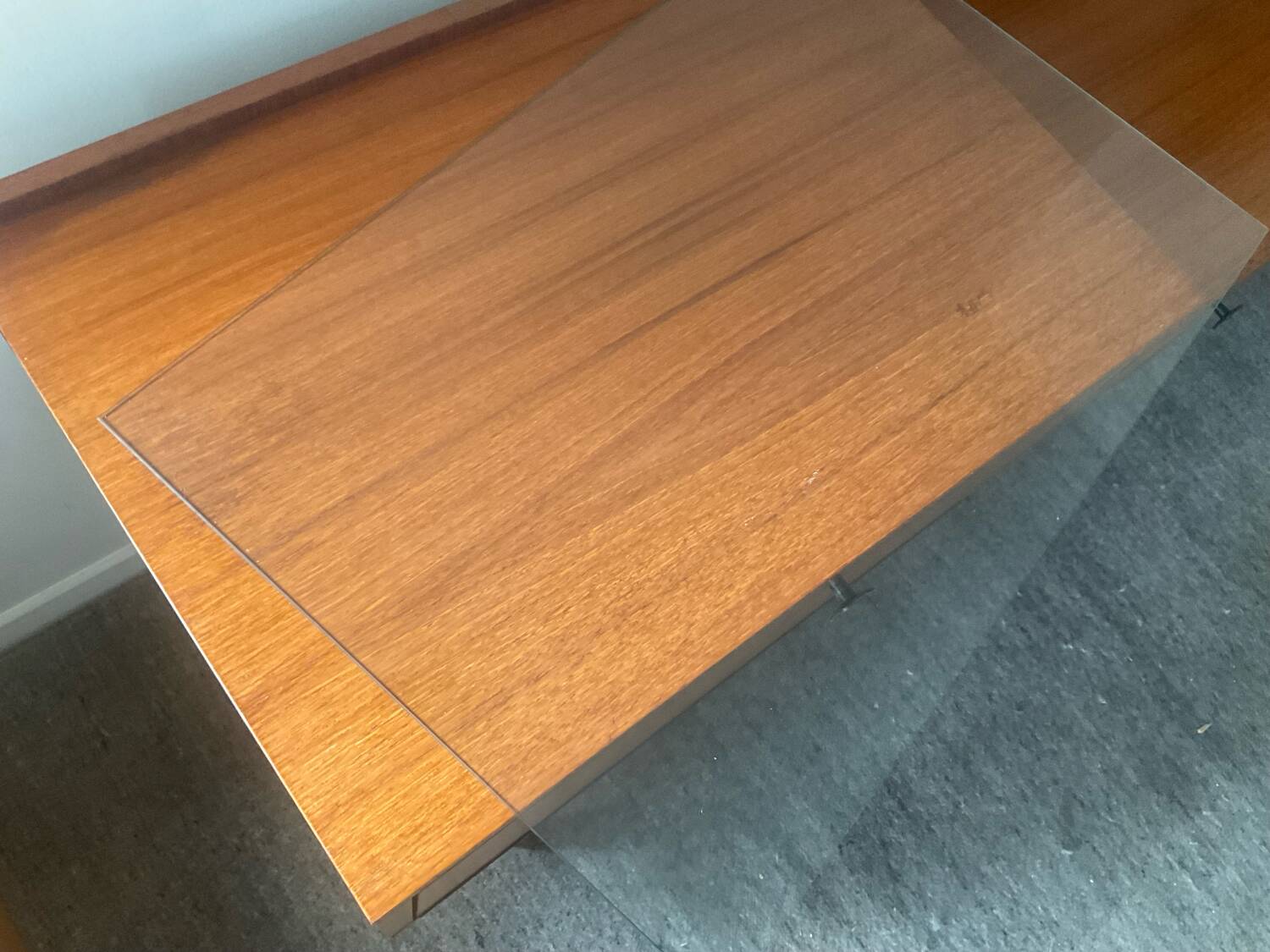 Console, Scandinavian teak sideboard, 1960s