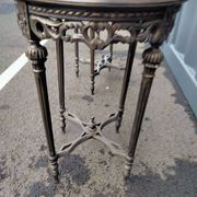 Pair of pedestal tables