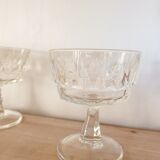Set of 6 glasses in Champagne