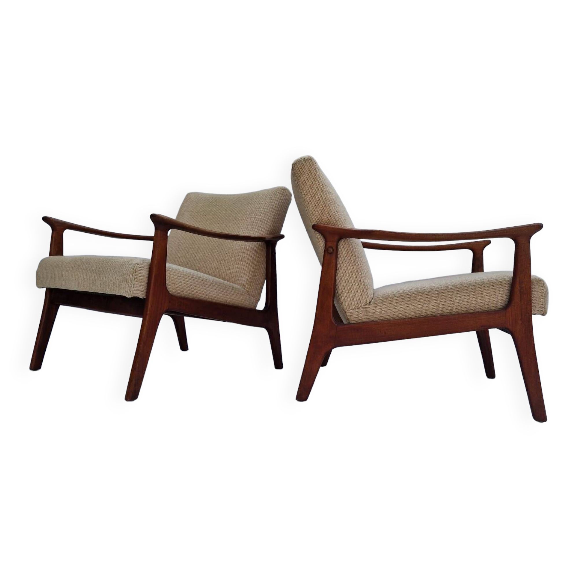 Fauteuils danois des années 1960