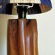 Free-form solid wood pose lamp in 1950s