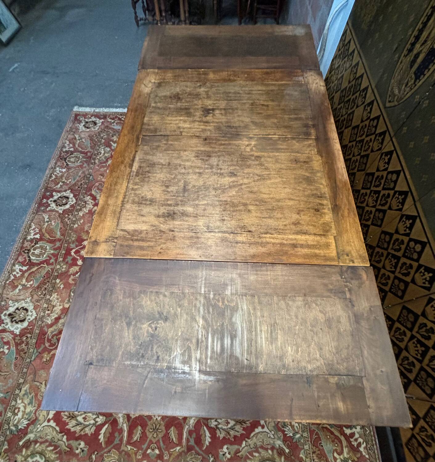 Table Régence avec rallonges