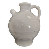 White ceramic goat-shaped creamer, first half of the 20th century.
