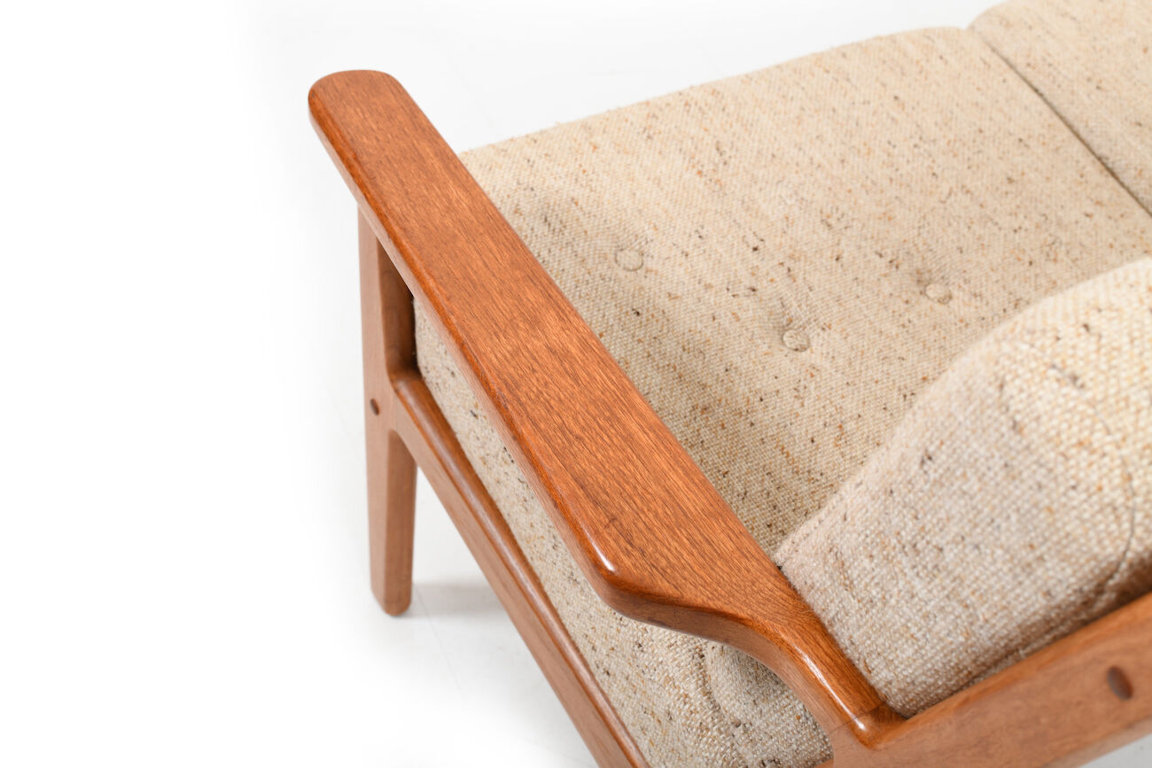 Mid Century Danish 3-Seater Sofa in Teak
