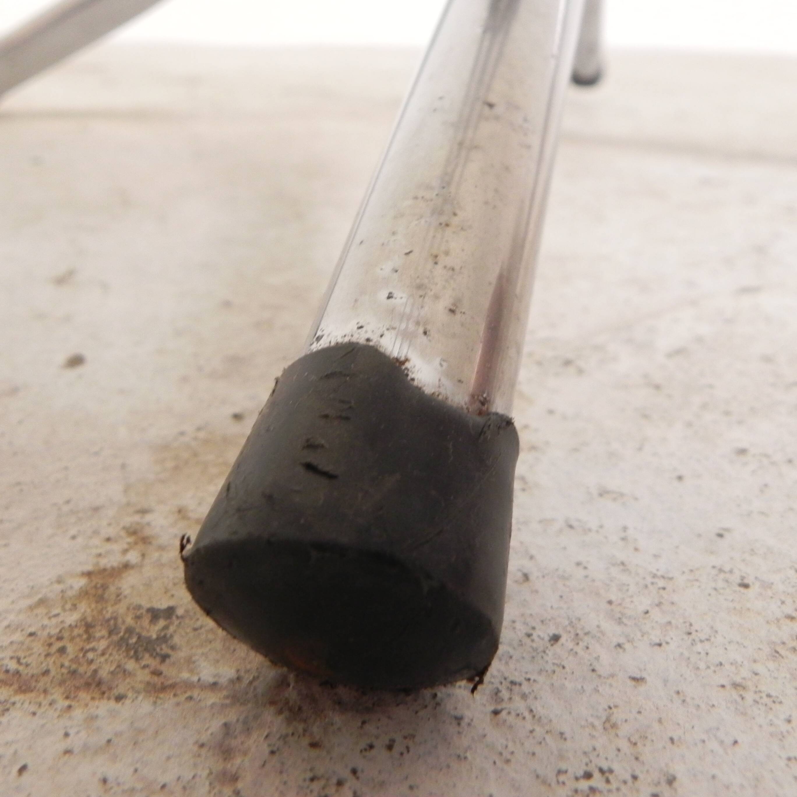 Rare chrome coat rack with colored balls, 1950s