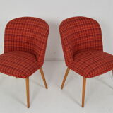 Set of upholstered chairs, 1960