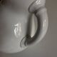 XXL white porcelain pitcher vase 19th century