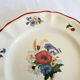 3 dessert plates Agreste de Sarreguemines