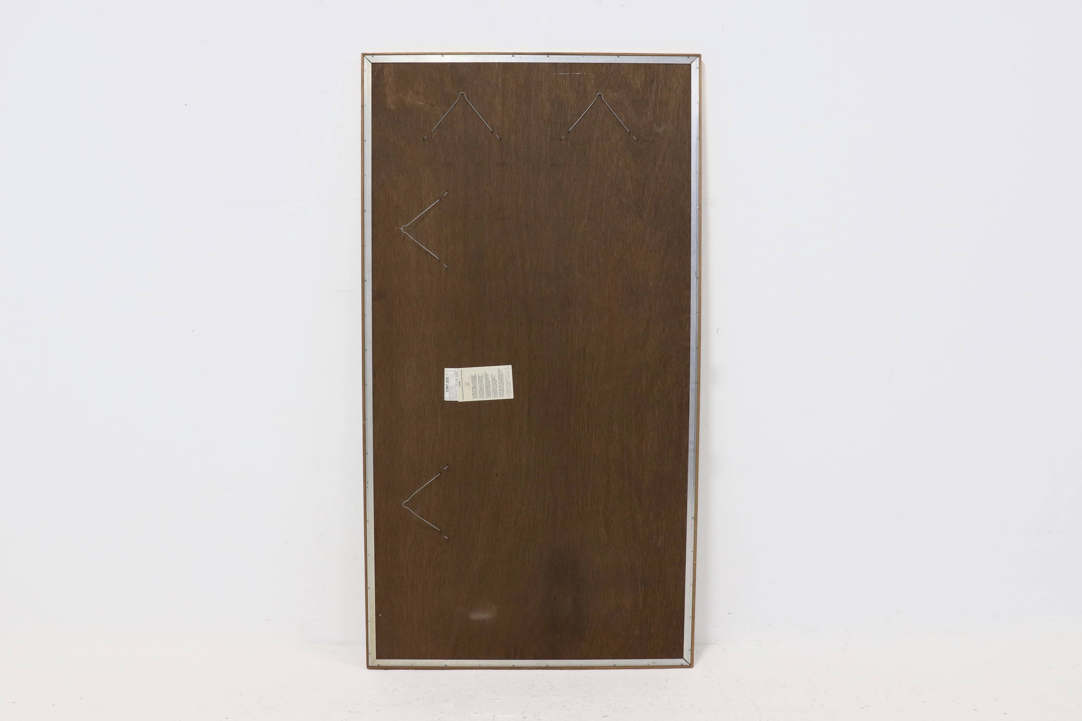 XXL Luxury Mirror by DeKnudt Belgium 1980s