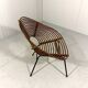 Rattan easy chairs by Rohé Noordwolde, Netherlands 1950-60’s