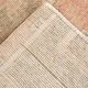 3x9 Vintage Pale Red & Brown Aesthetic Turkish Runner Rug, 91x291Cm