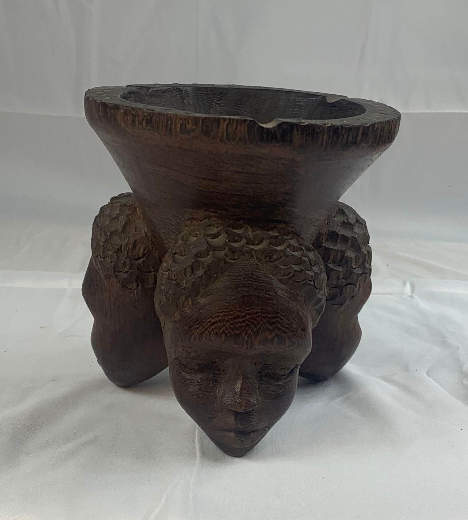Vide poche cendrier vintage africain