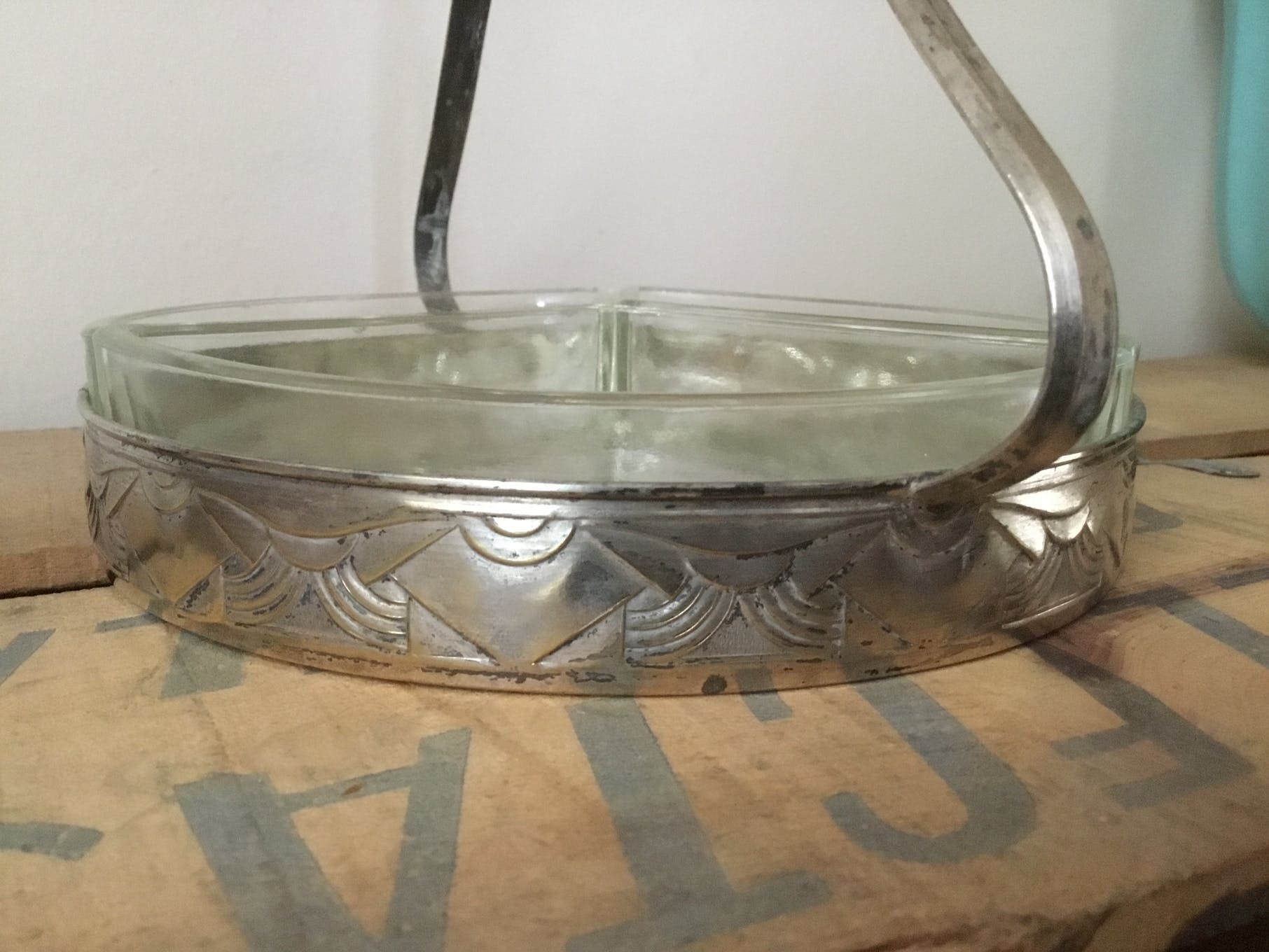 Art Deco aperitif tray