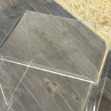60s 70s side tables nesting tables acrylic plastic space age design