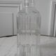 Carafe en verre vintage années 70