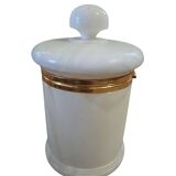 Large Alabaster Pot With Gilding Bathroom Cotton Pot Or Other