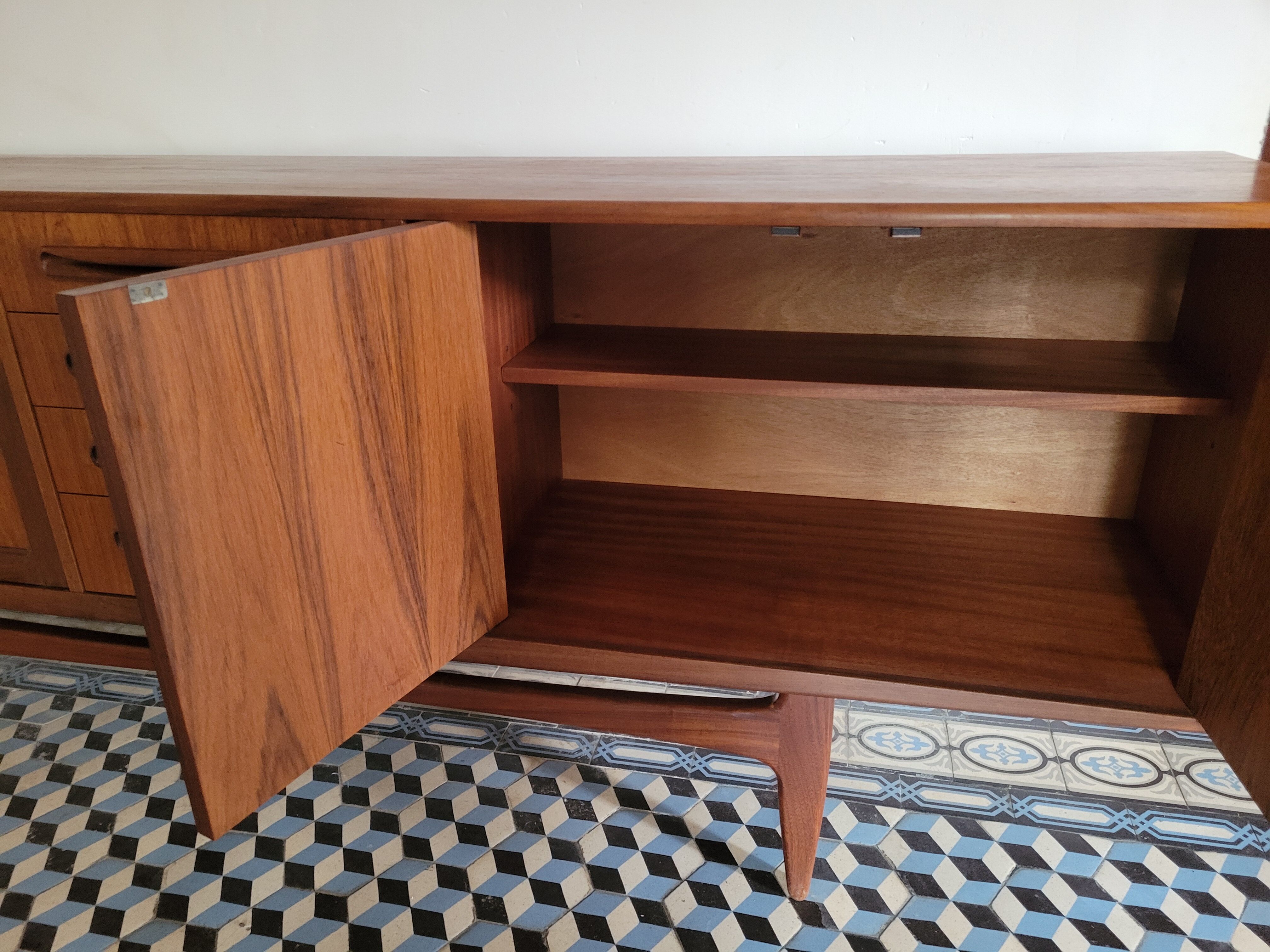 Enfilade en teck par  victor wilkins, G-Plan