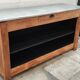 Oak counter top zinc bar bistro estaminet