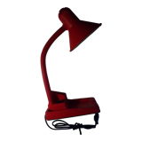 Lampe du bureau porte crayons rouge IMQ vintage italien 80s