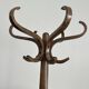 Baumann coat rack, swivelling parrot design from the 60s/70s in wood.
