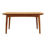 Teak table, Danish design, 1970s, made in Denmark