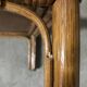 1970s rattan bedside table